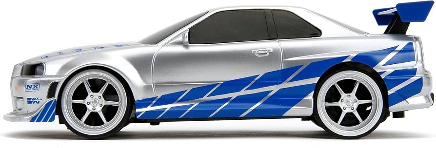 Amazon.co.jp: Jada Toys Fast＆Furious 1:24 2002 Nissan GT-R R34