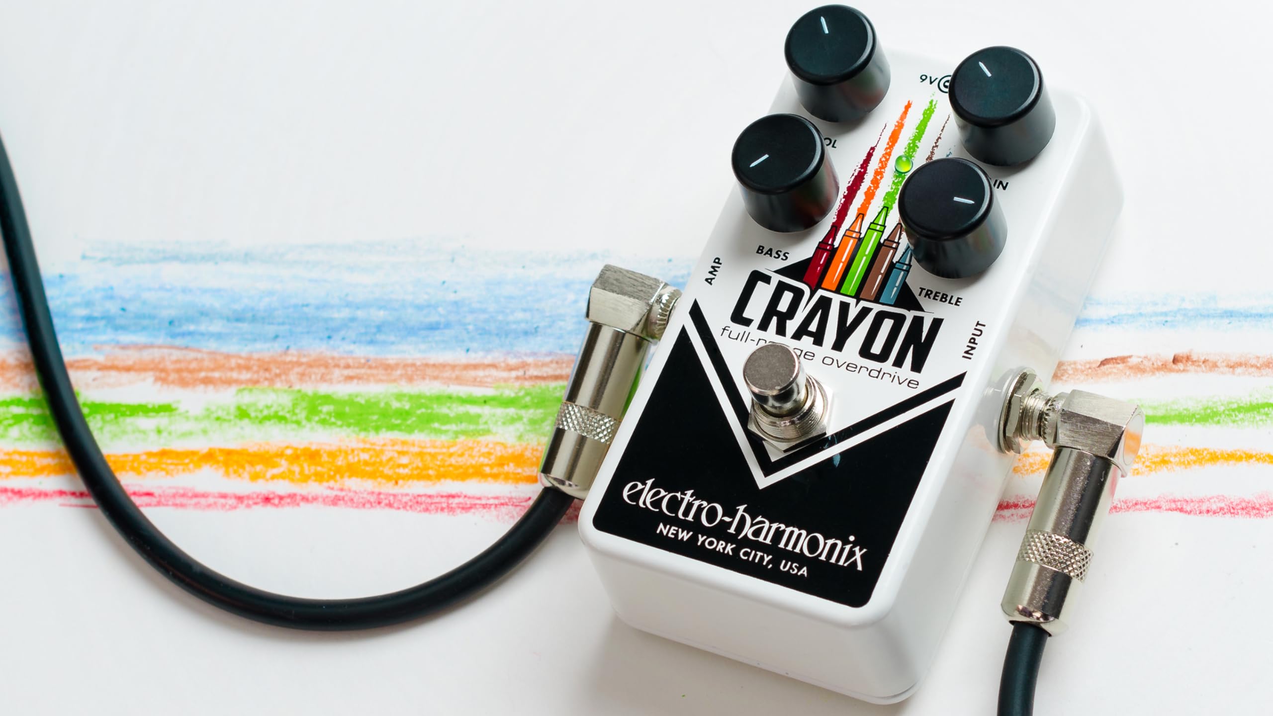Amazon.com: Electro-Harmonix Crayon Full-Range Overdrive Pedal