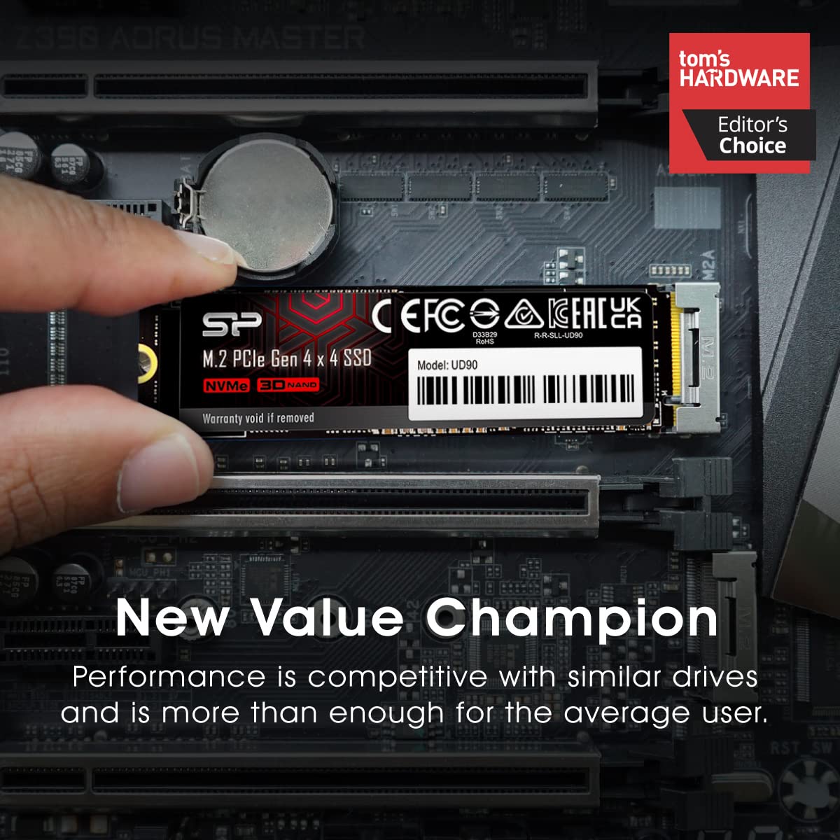 Amazon.com: Silicon Power 2TB UD90 NVMe 4.0 Gen4 PCIe M.2 SSD R/W