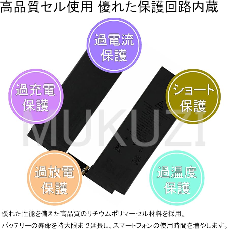 Amazon.co.jp: MUKUZI for iPad Pro 11 2nd バッテリー交換 A2224