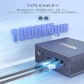 Amazon.co.jp: ミニPC Intel 最新第12世代Alder Lake N95 mini pc 16GB