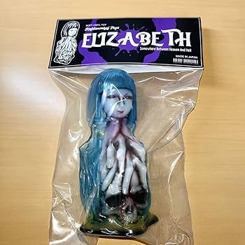 Amazon.co.jp: かっこわらい雑貨店 エリザベス クリア 妖怪 ソフビ