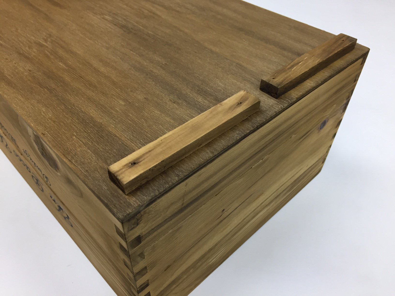 Amazon.co.jp: 収納 木箱 アンティーク風ウッドボックス ※2個セット