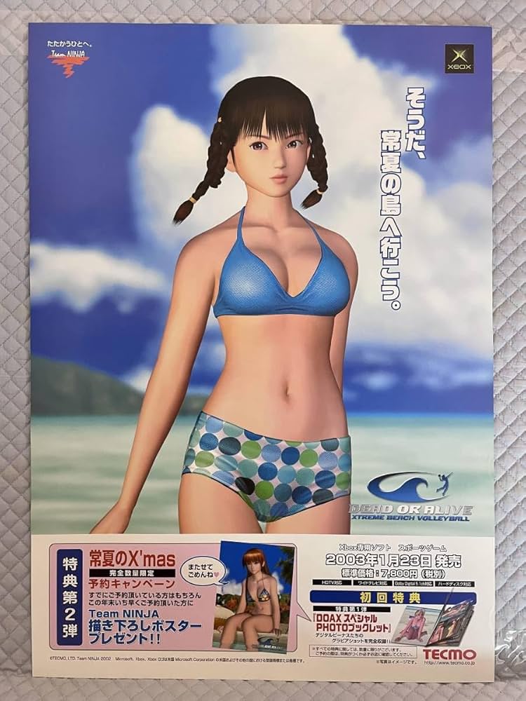 デッドオアアライブ エクストリームビーチバレー ポスター レイファン