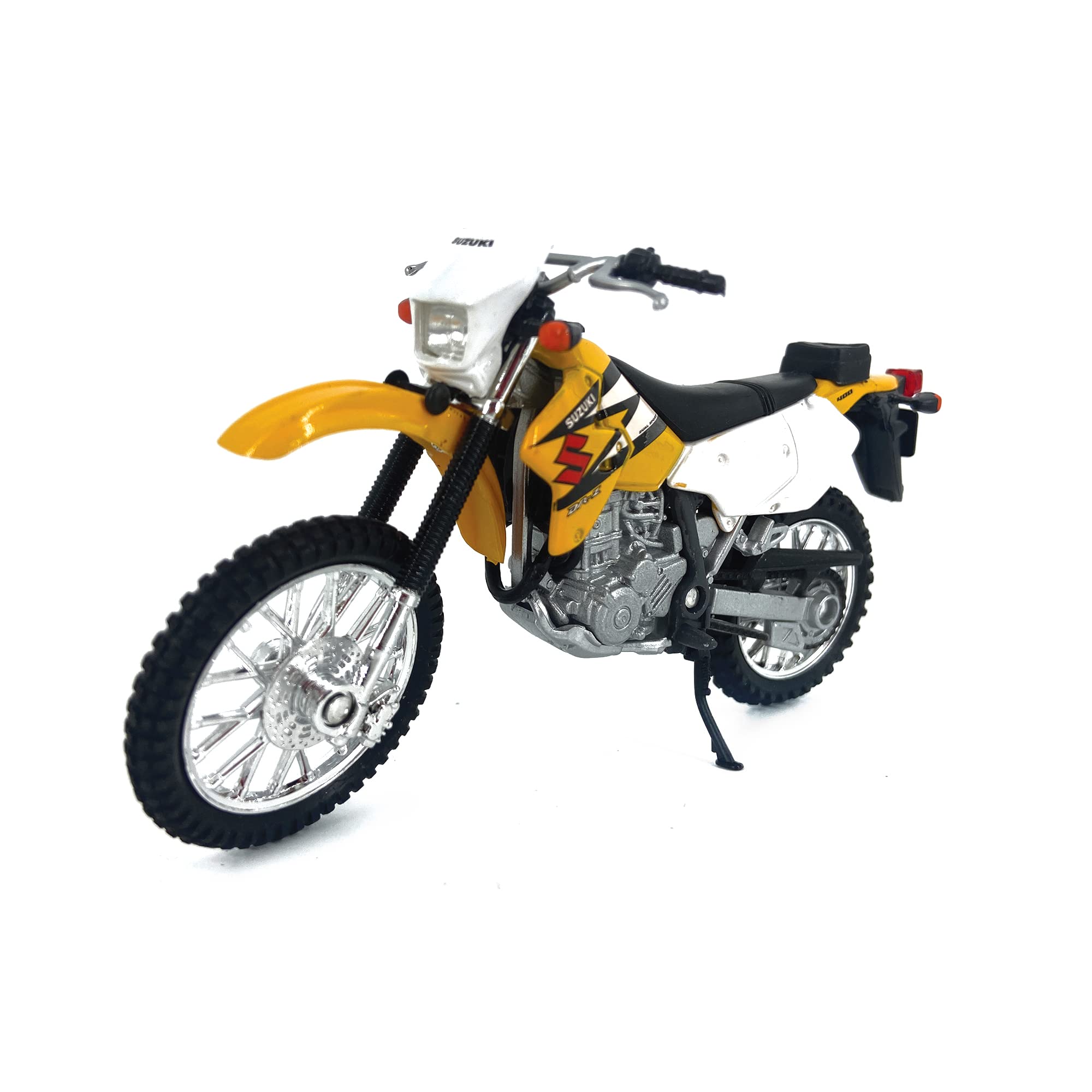 Amazon.com: Welly Die Cast Motorcycle Yellow Suzuki DR-Z400S, 1:18
