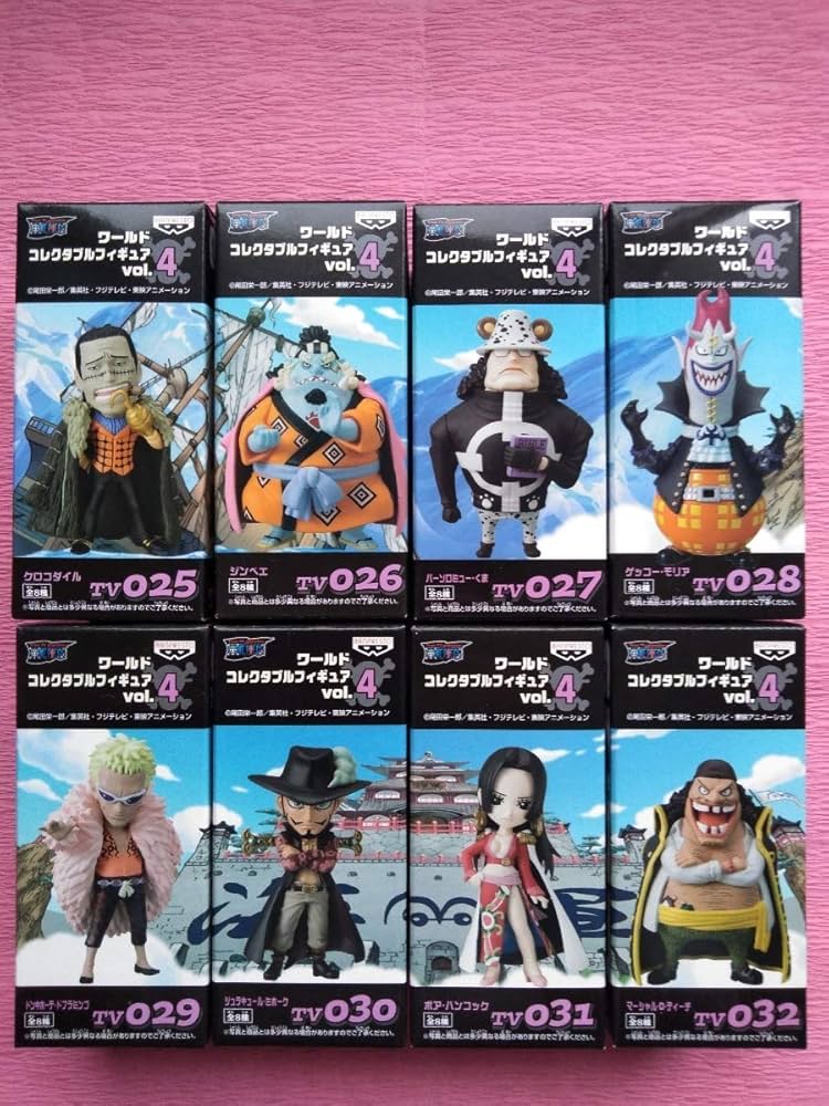 Amazon.co.jp: ワンピース ワールドコレクタブルフィギュアvol.4 全8種