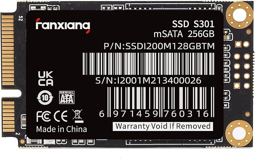 Amazon.com: fanxiang S301 256GB mSATA SSD Mini SATA III 6Gb/s