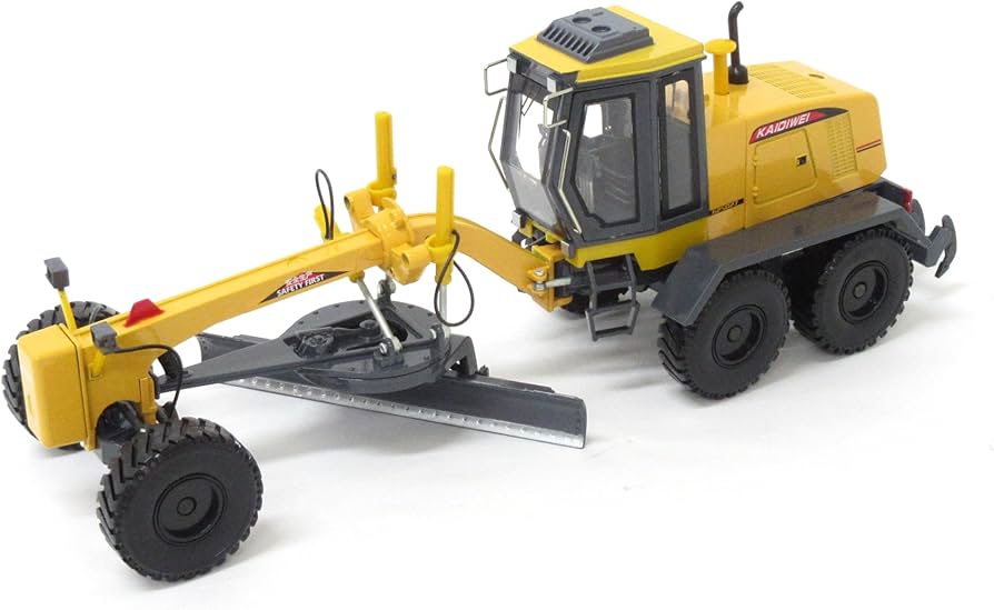 Amazon | ミニカー ダイキャスト 重機 モーターグレーダー 208-912