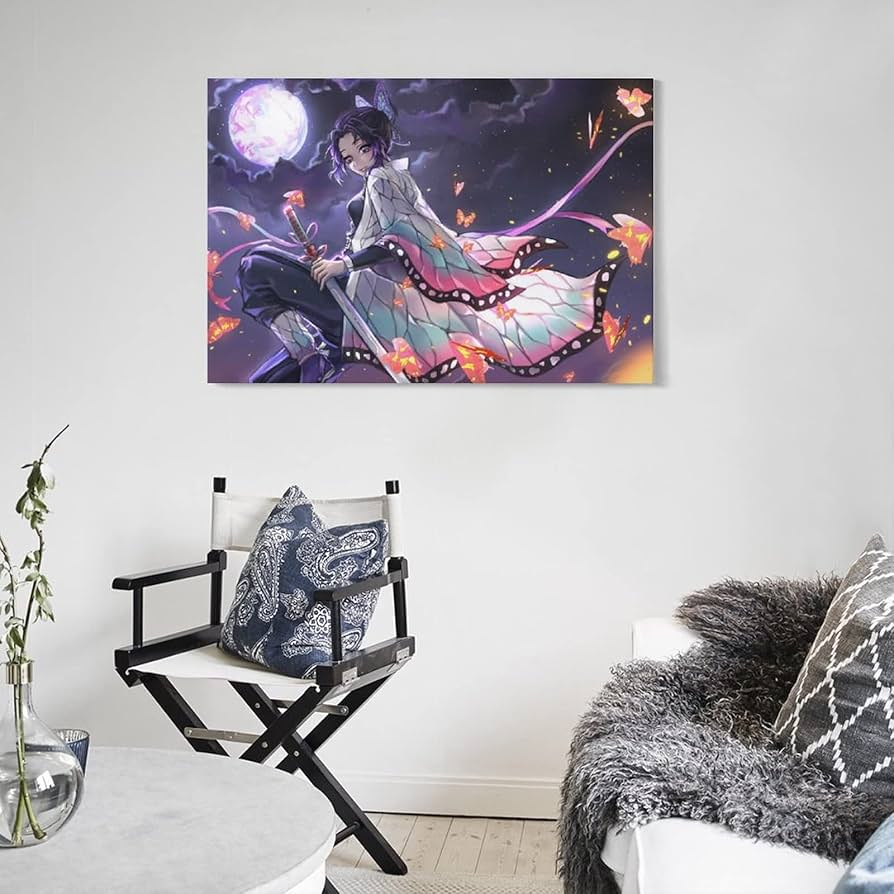 Amazon.co.jp: ポスター 鬼滅の刃 胡蝶 しのぶ こちょう しのぶ アート