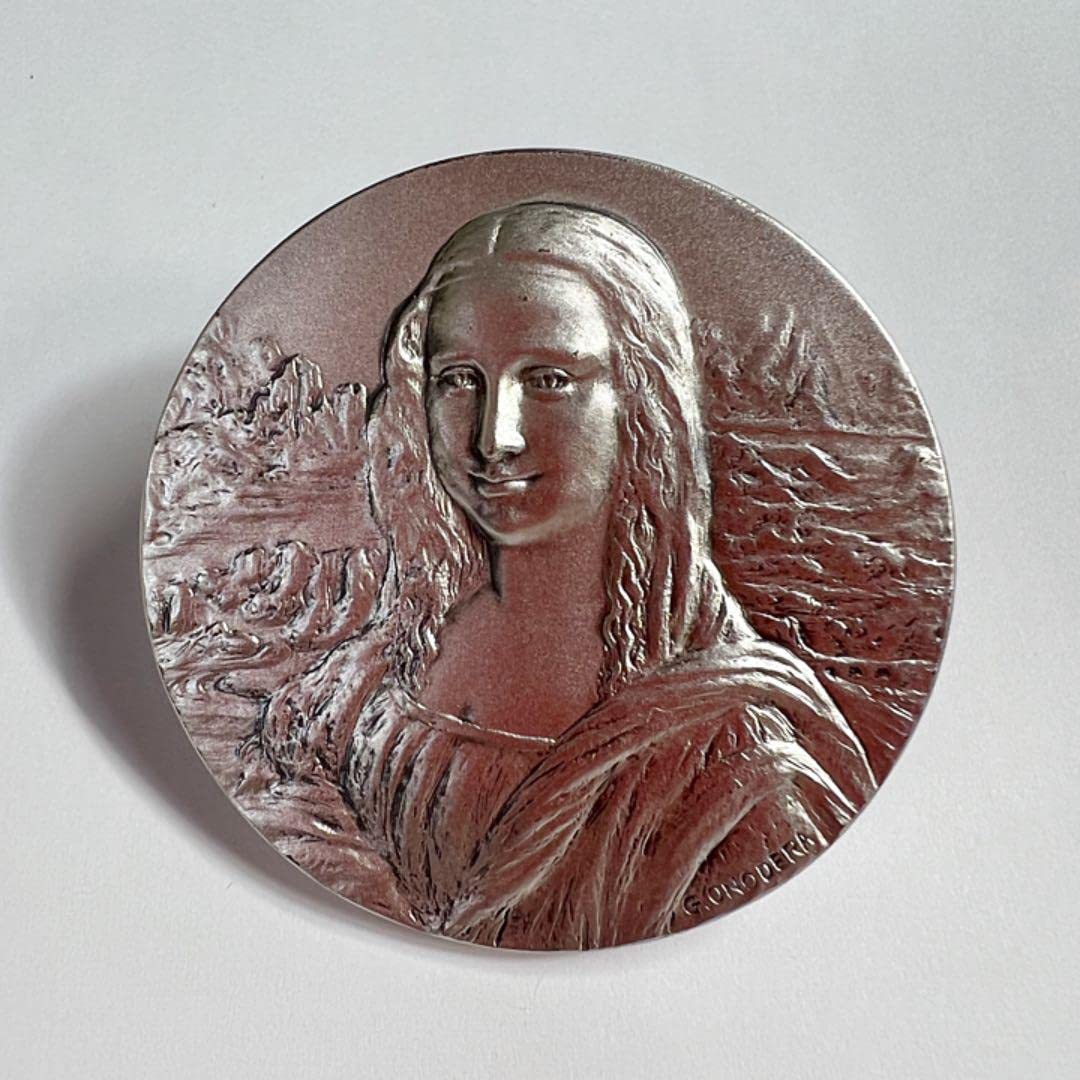 Amazon.co.jp: モナリザ来日記念メダル 純銀72g 造幣局 : ファッション