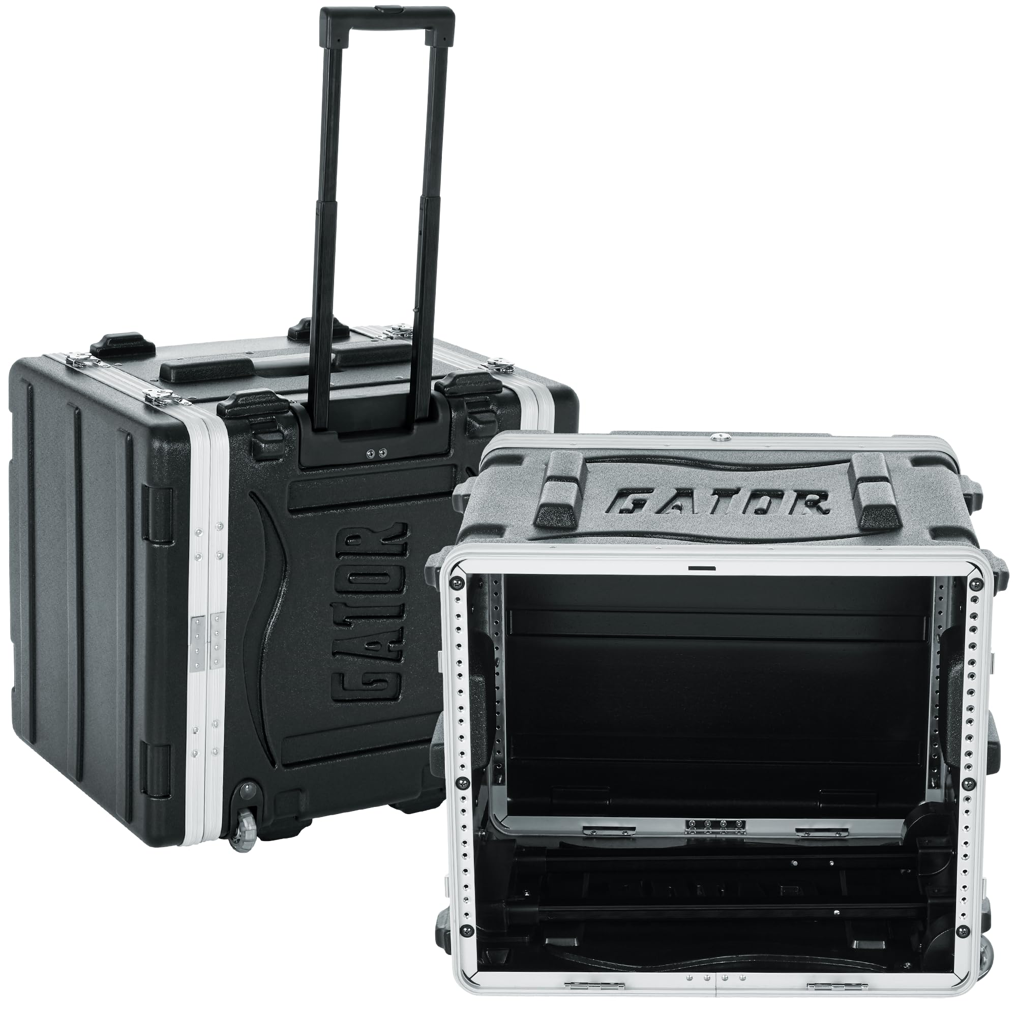 Amazon.com: Gator Cases Lightweight Rolling 8U Rack Case with