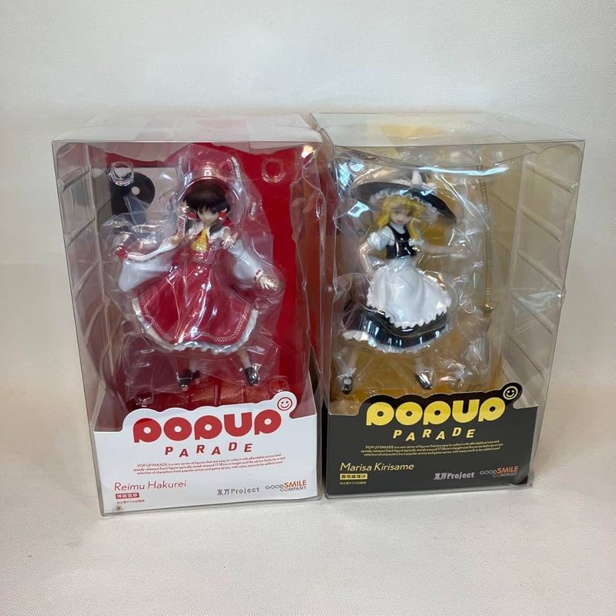 Amazon | POP UP PARADE 博麗霊夢 霧雨魔理沙 フィギュア 2体