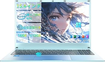Amazon.co.jp: Dobios ノートパソコン Office搭載 15.6インチ N95