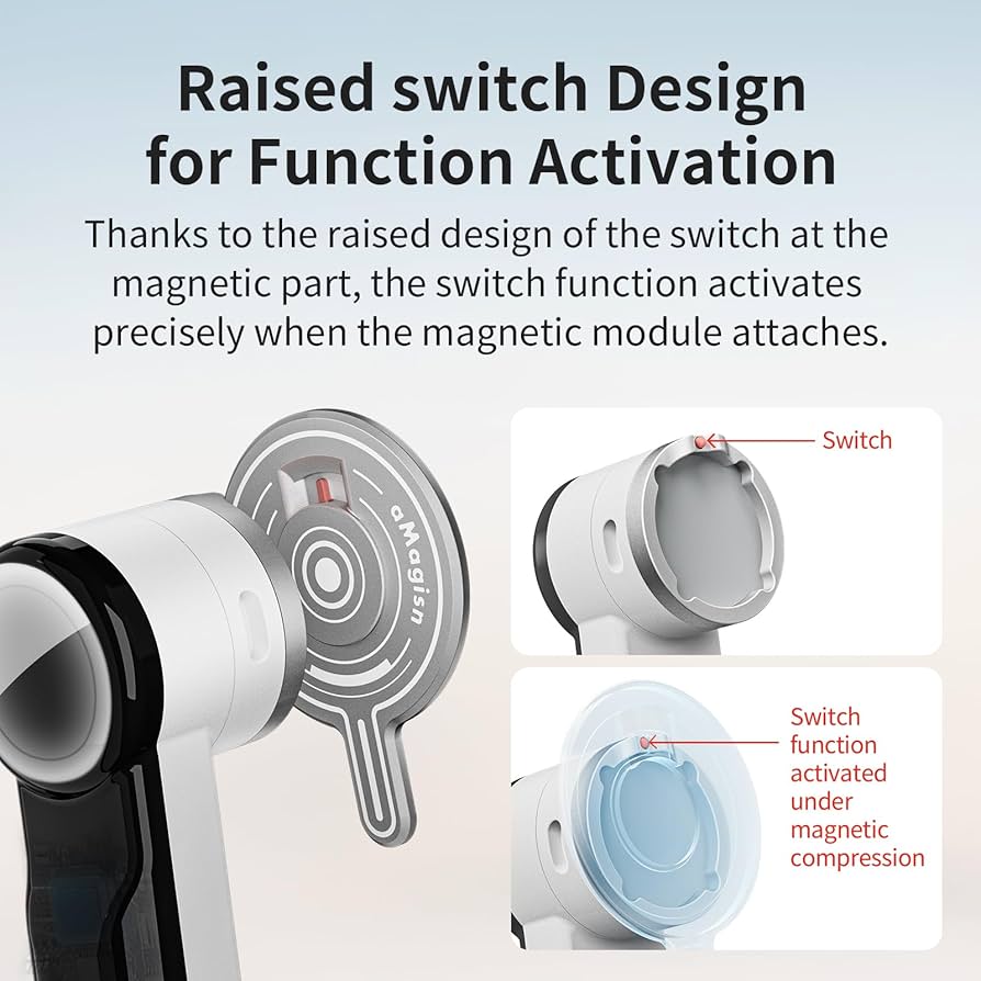Amazon | Insta360 Flow 2 Pro 対応 ジンバル 磁気アダプターベース