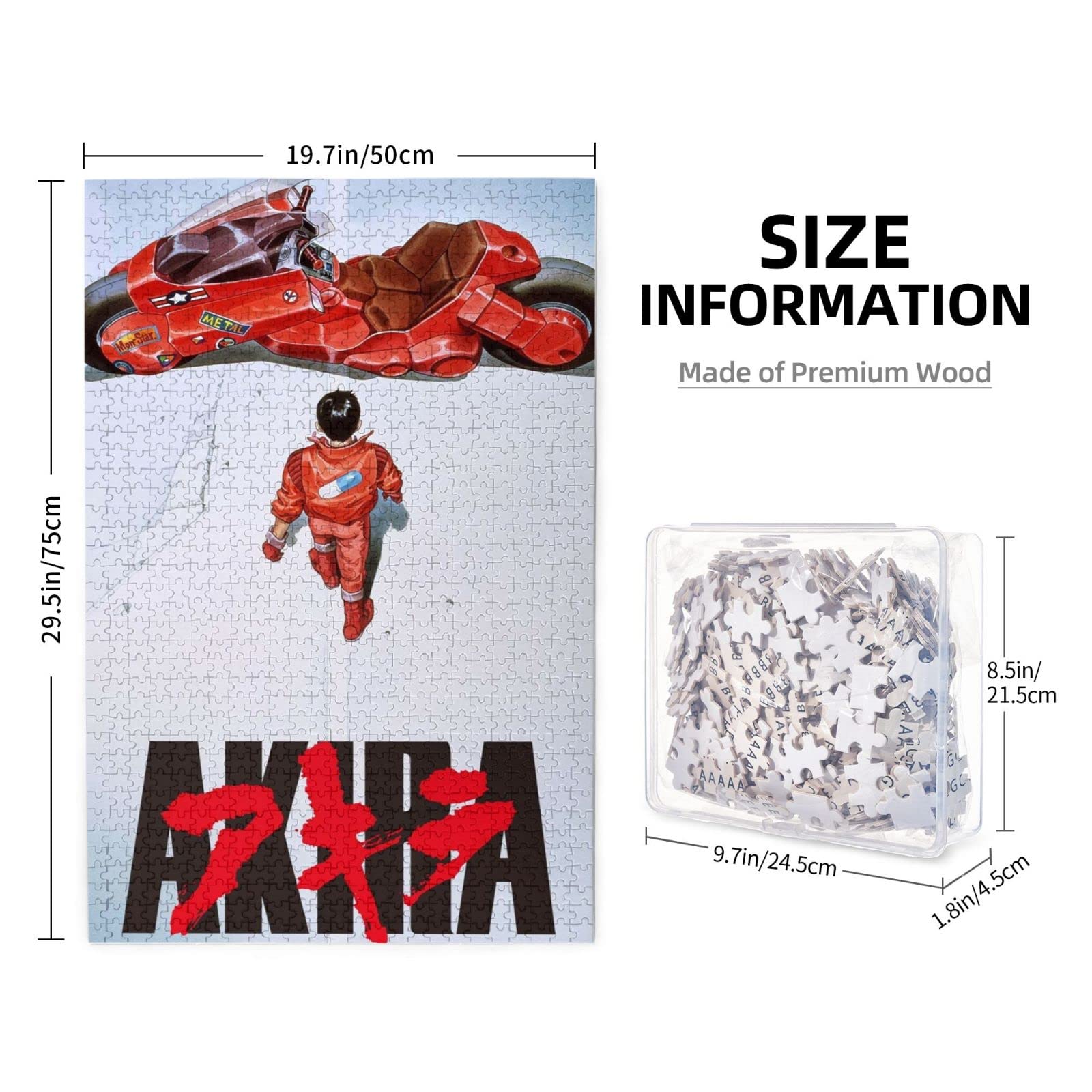 Amazon | DFGHD 1000 ピース ジグソーパズル 大人の子供パズル Akira