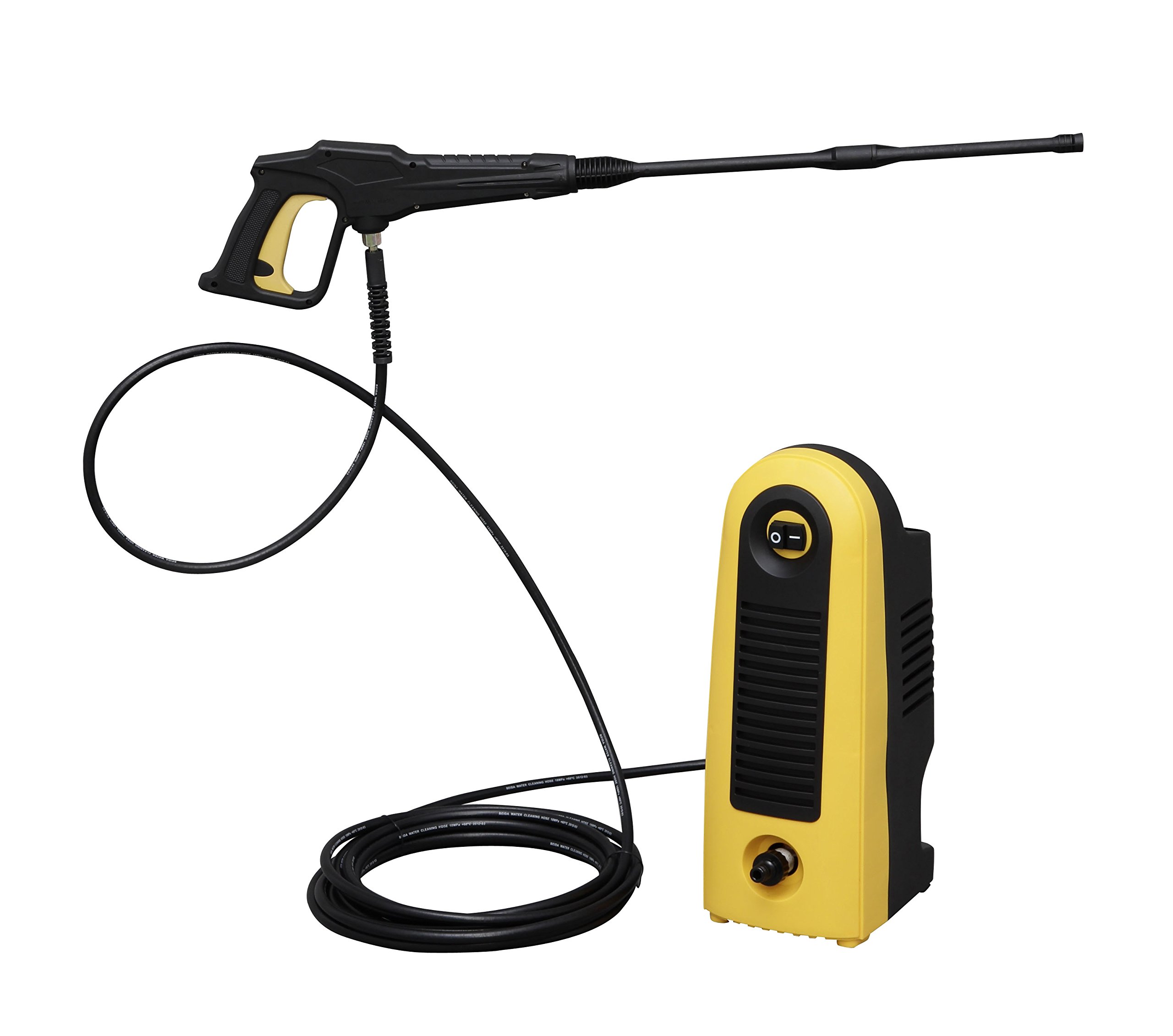 Amazon | アイリスオーヤマ 高圧洗浄機 イエロー FBN-606 | 高圧洗浄機本体