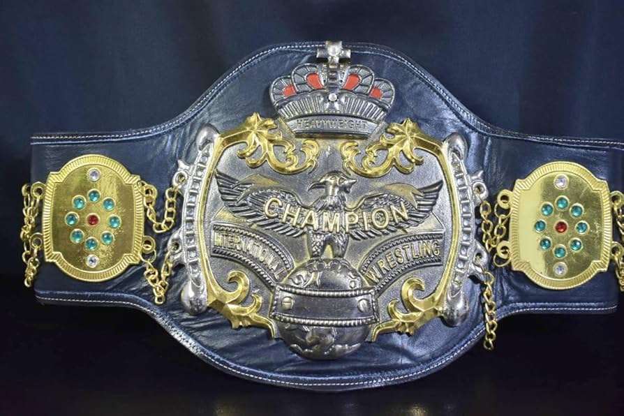 Amazon.co.jp: 極上レア 全日本プロレス 3冠ベルト インターナショナル