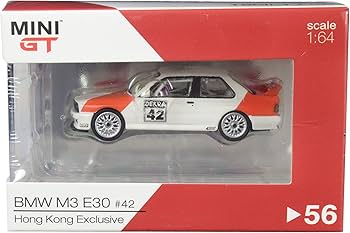 Amazon | MINI GT 1/64 BMW M3 (E30) #42 DTM 1991 完成品 | ミニカー