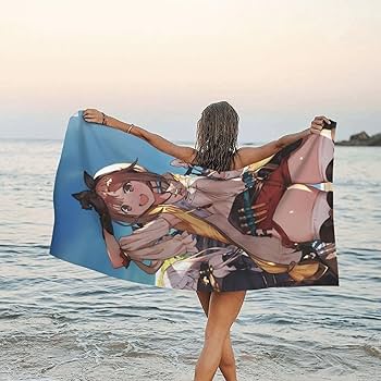 Amazon｜ライザのアトリエ ～常闇の女王と秘密の隠れ家～ バスタオル