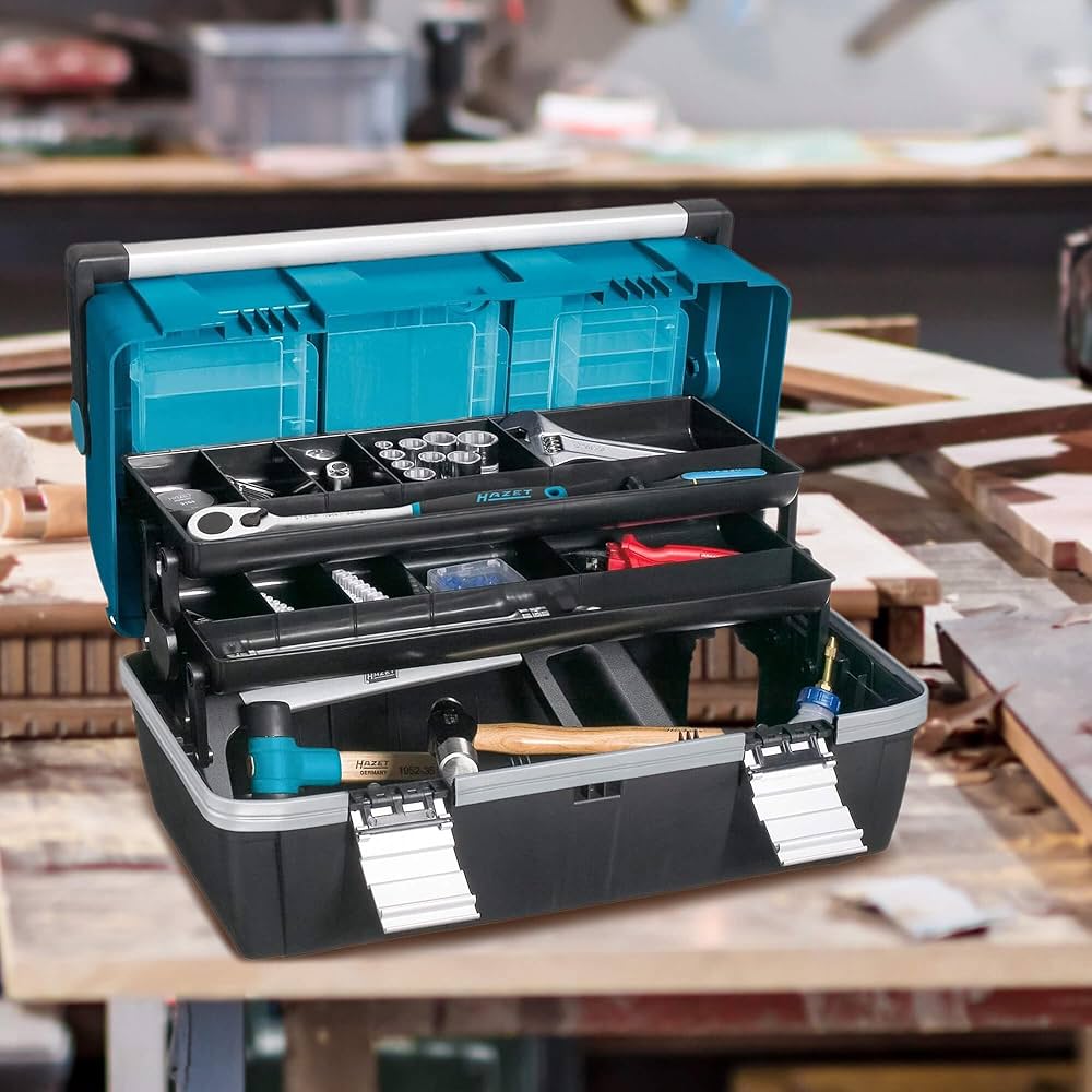 Amazon | HAZET(ハゼット) 190L-3 ツールボックス ハゼットブルー 2段