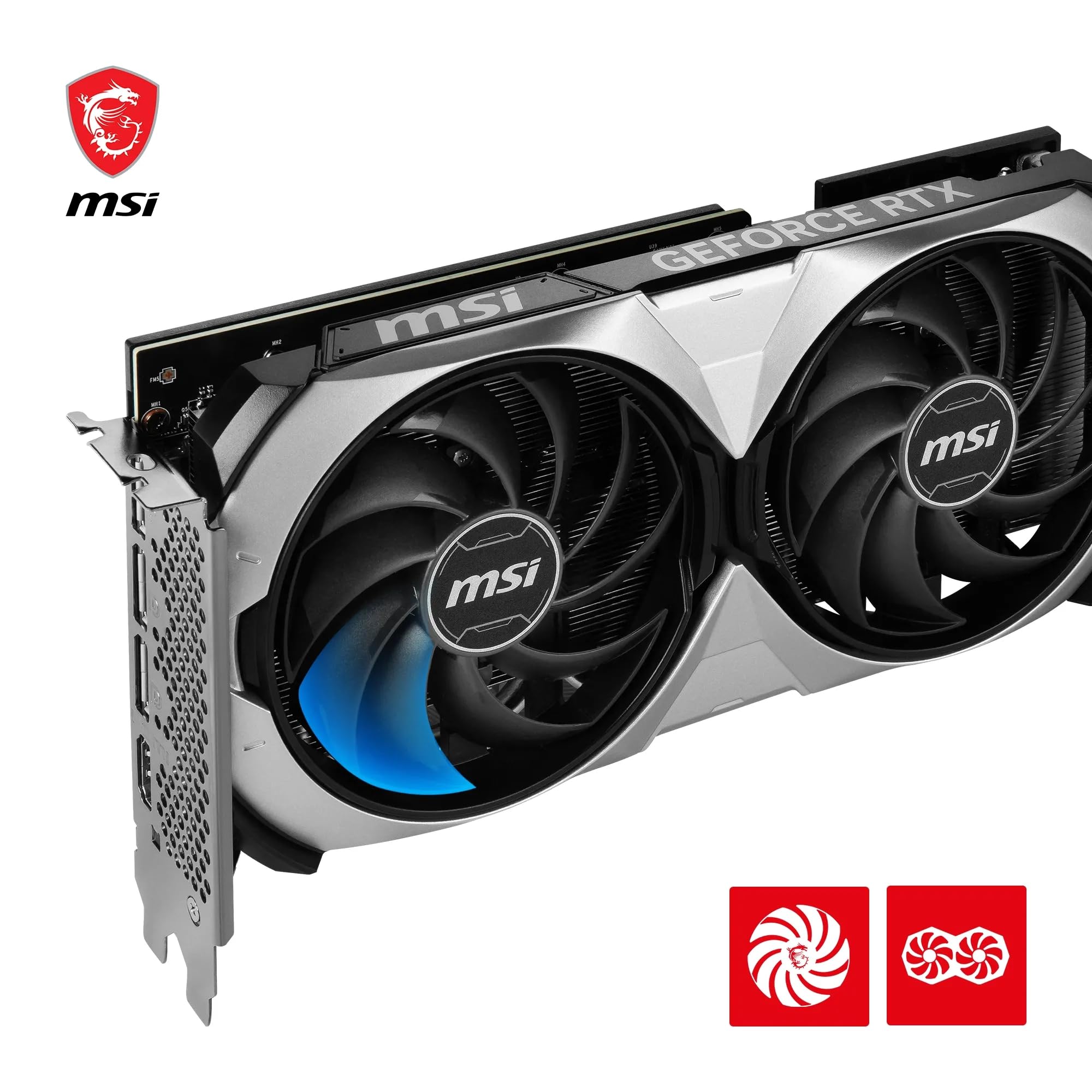 Amazon.com: MSI GeForce RTX 4070 Ventus 2X 12G OC Graphics Card