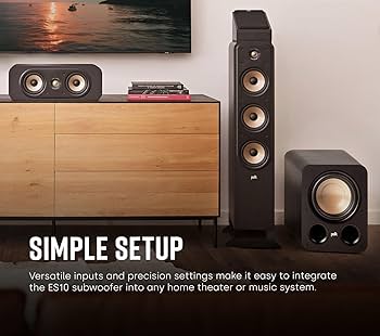 Amazon.com: Polk Audio Signature Elite ES10 Powered Subwoofer
