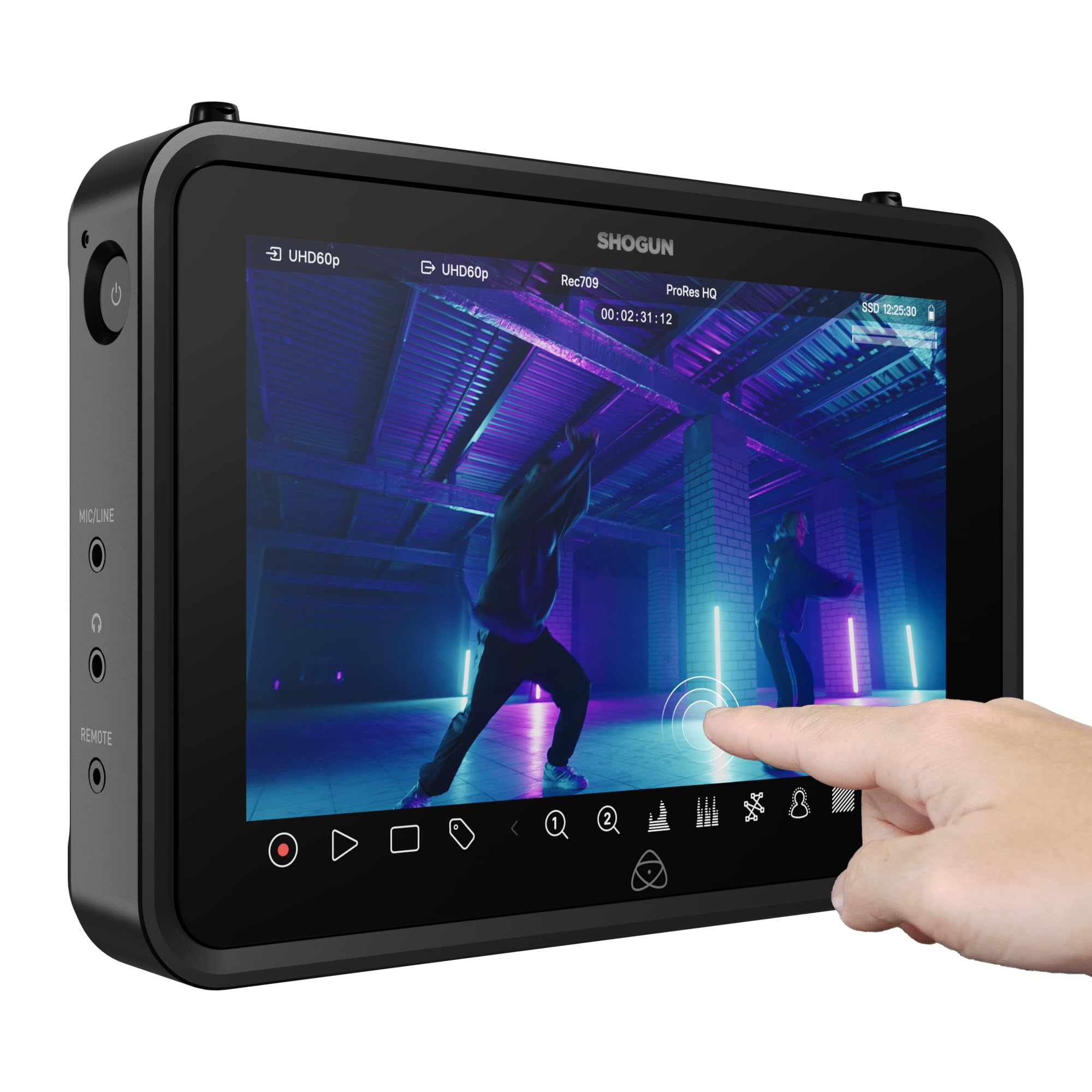 Amazon.co.jp: Atomos Shogun 7インチ HDR モニターレコーダー 6K RAW