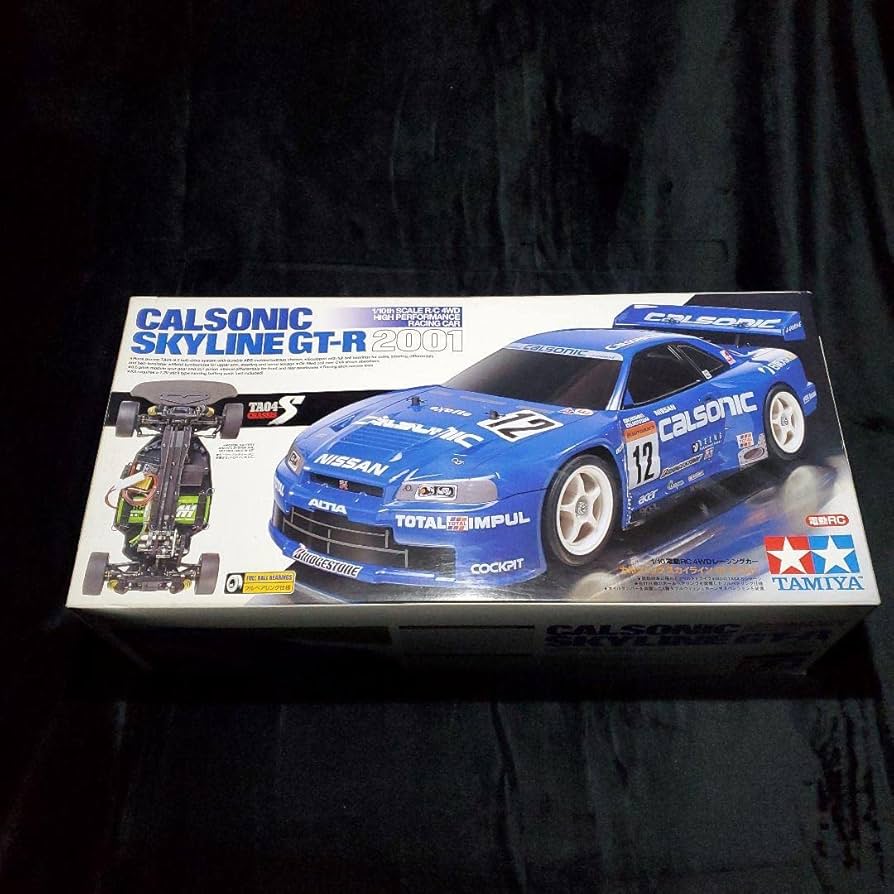 Amazon.co.jp: タミヤ 1/10 RC カルソニック スカイライン GT-R 2001