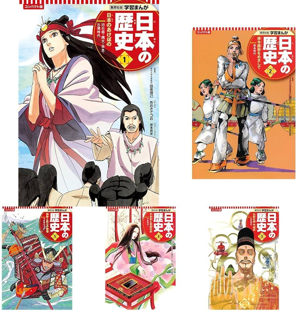 コンパクト版 学習まんが 日本の歴史 全巻セット（全20巻＋別巻1