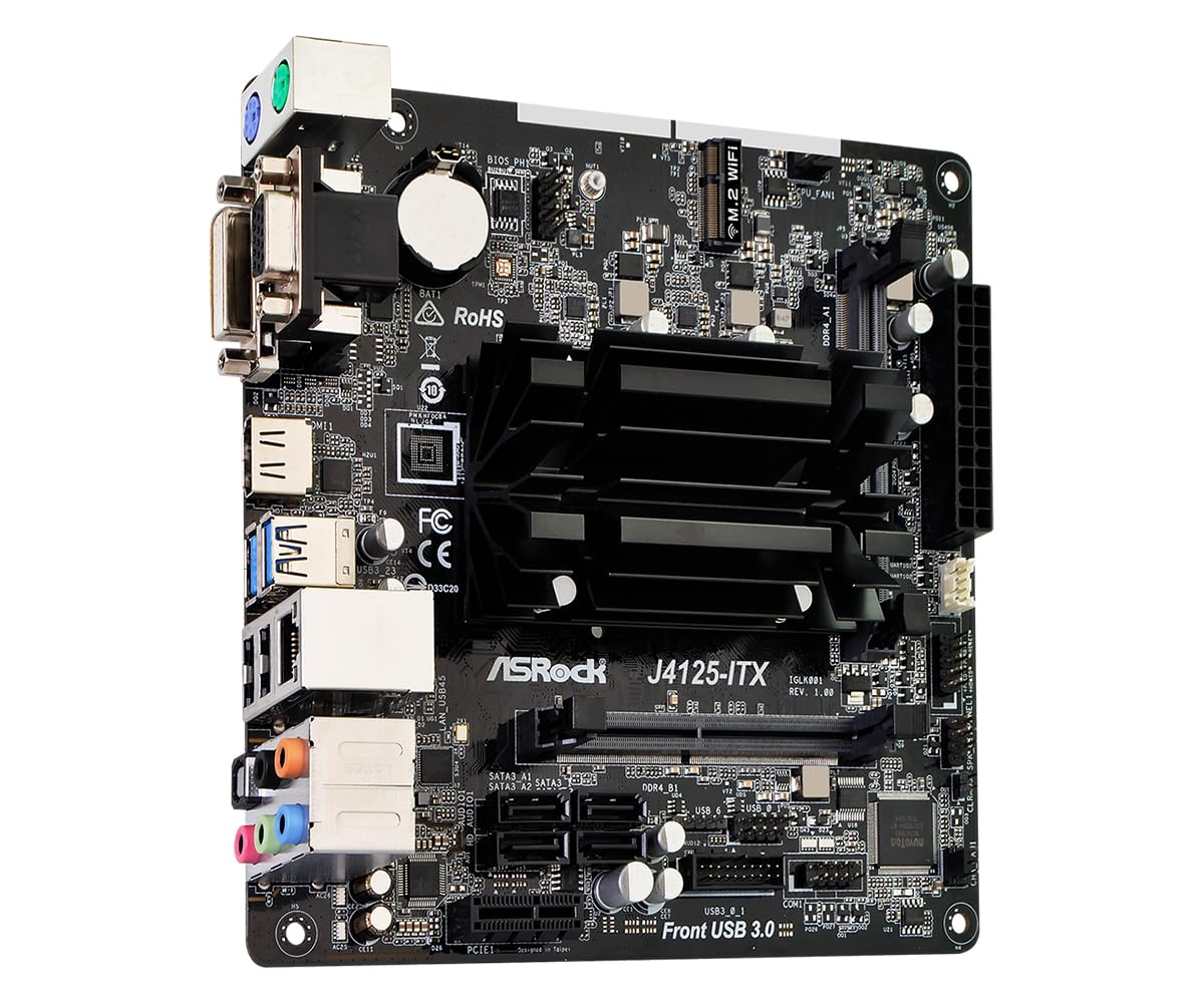 Amazon | ASRock Intel Quad-Core Processor J4125チップセット搭載