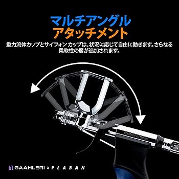 Amazon.co.jp: Gaahleri ぷらばんコラボモデル エアブラシ ダブル