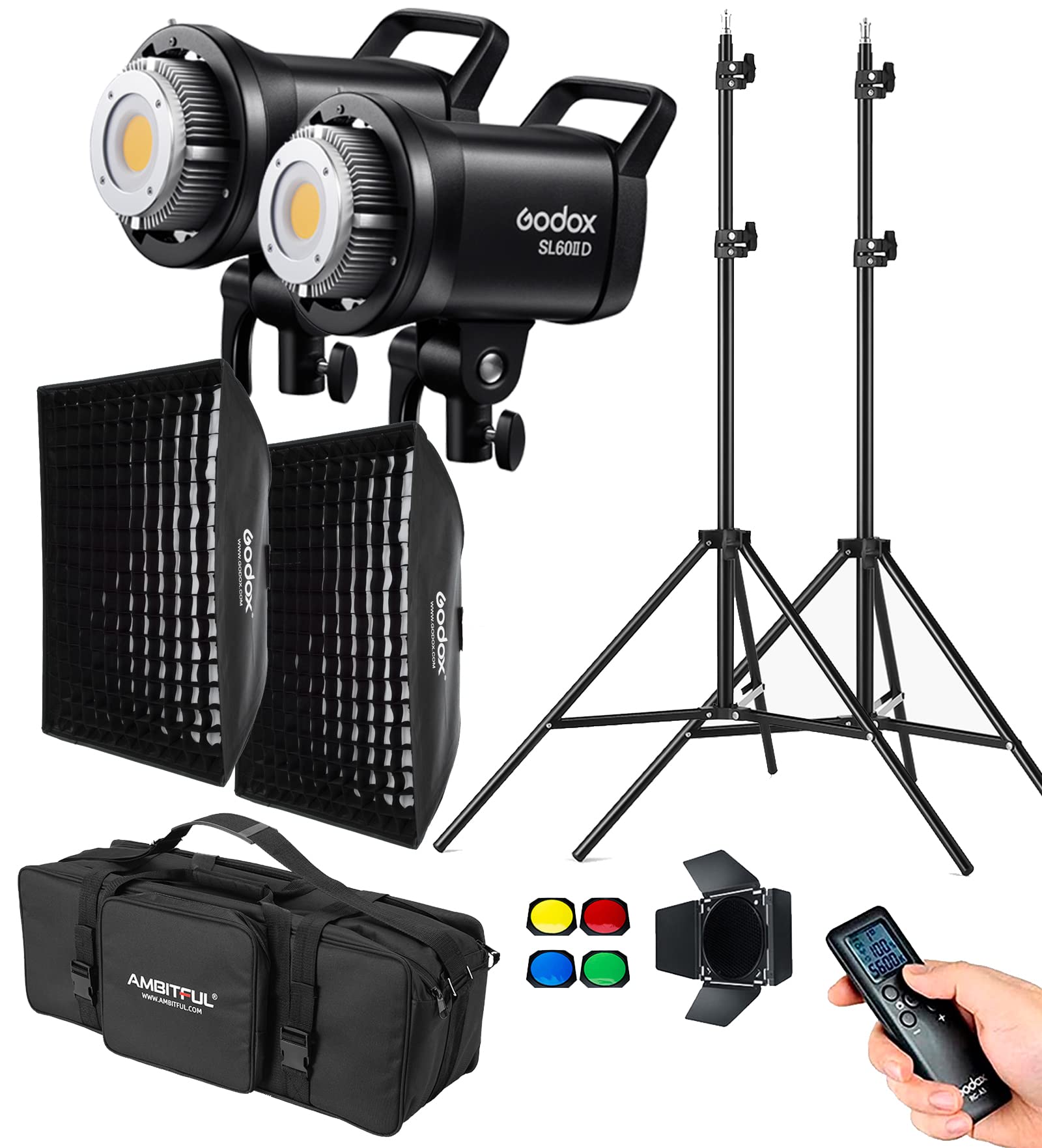 Amazon.com : Godox SL60IID SL60II-D LED Video Lights,CRI96+