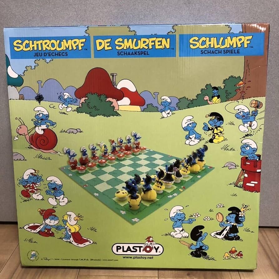 Amazon.co.jp: Smurf スマーフ チェスセット フィギュア PLASTOY社製