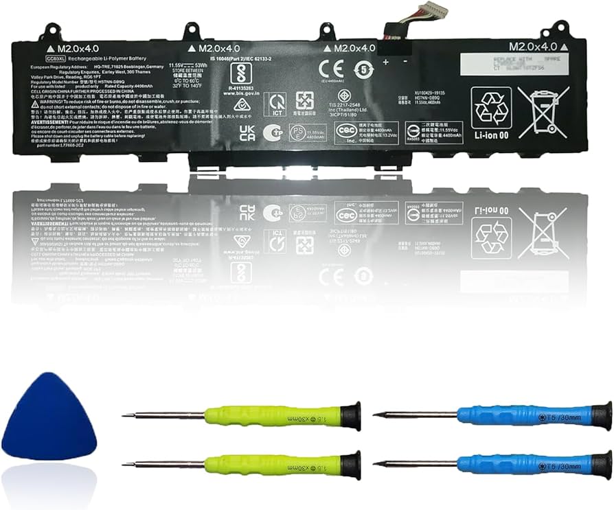 Amazon.com: OUWEE CC03XL Laptop Battery Compatible with HP ZBook