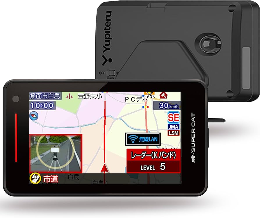 Amazon | ユピテル(Yupiteru) レーザー&レーダー探知機 SUPER CAT YK