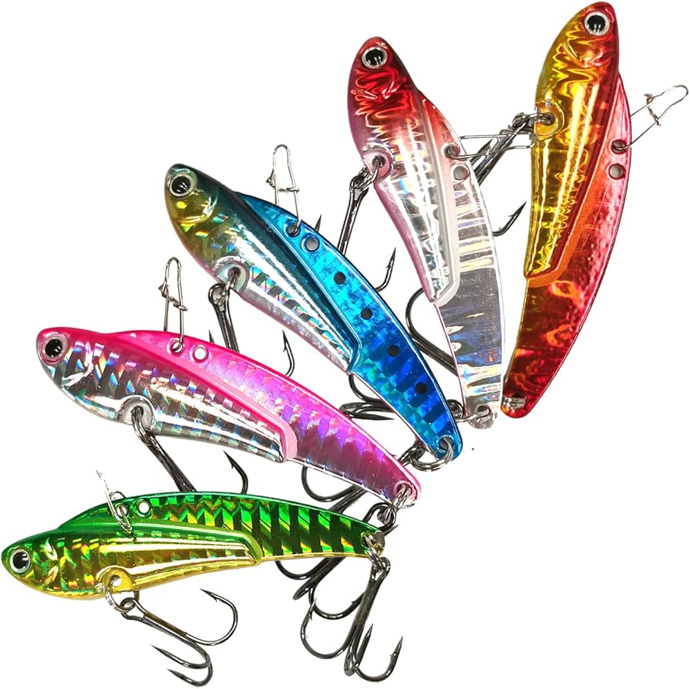 Amazon.co.jp: メタルバイブレーション ルアー セット メタルジグ