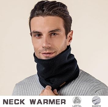 DARCHEN Neck Warmer, Neck Gaiter For Men Women, Winter Face Scarf