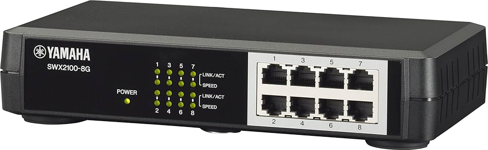 Amazon | ヤマハ シンプルL2スイッチ SWX2100-8G | ヤマハ(YAMAHA