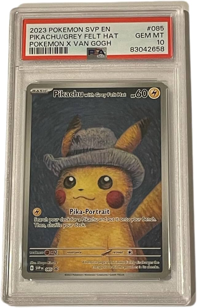 Amazon.co.jp: ゴッホピカチュウ PSA10鑑定品 : ホビー