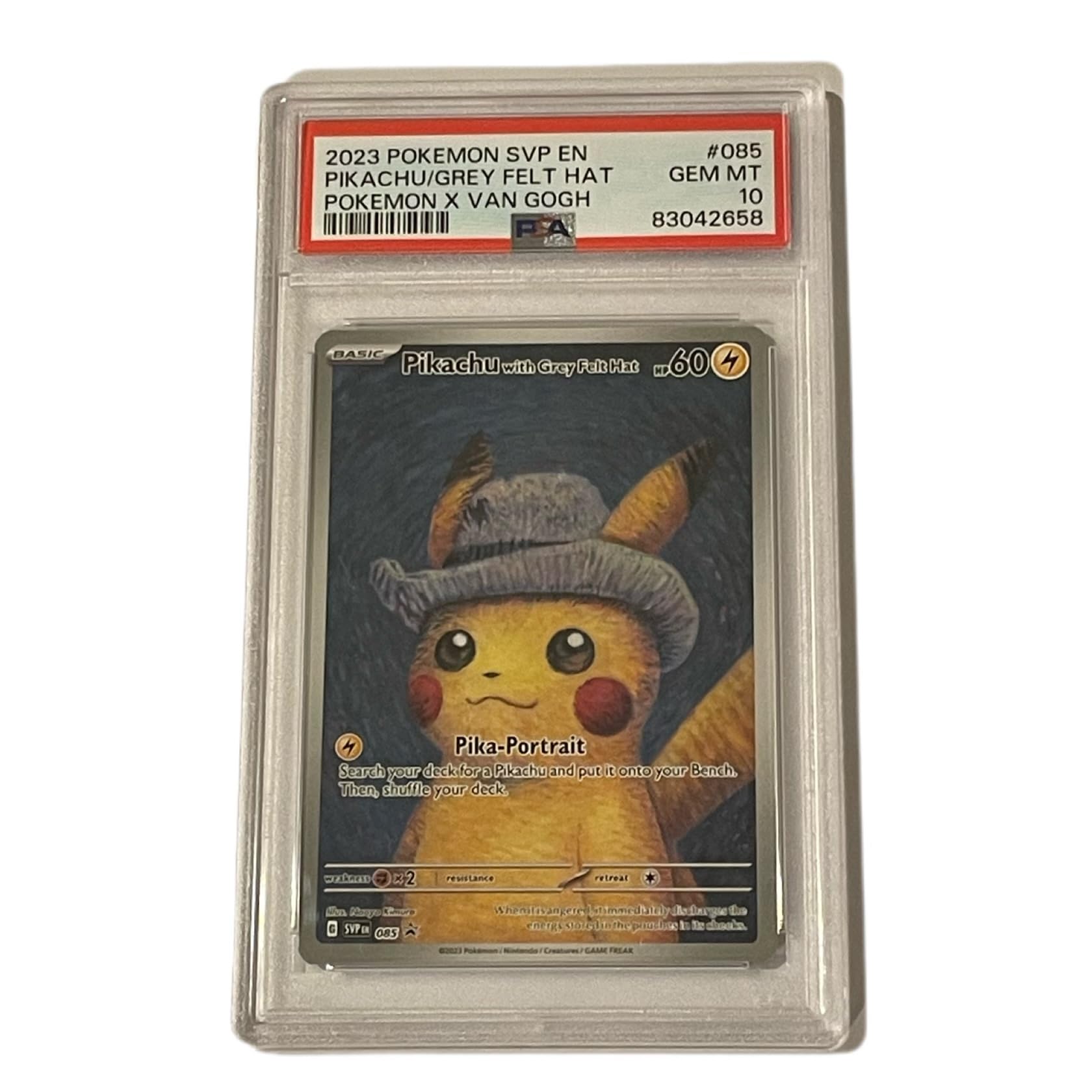 Amazon.co.jp: ゴッホピカチュウ PSA10鑑定品 : ホビー