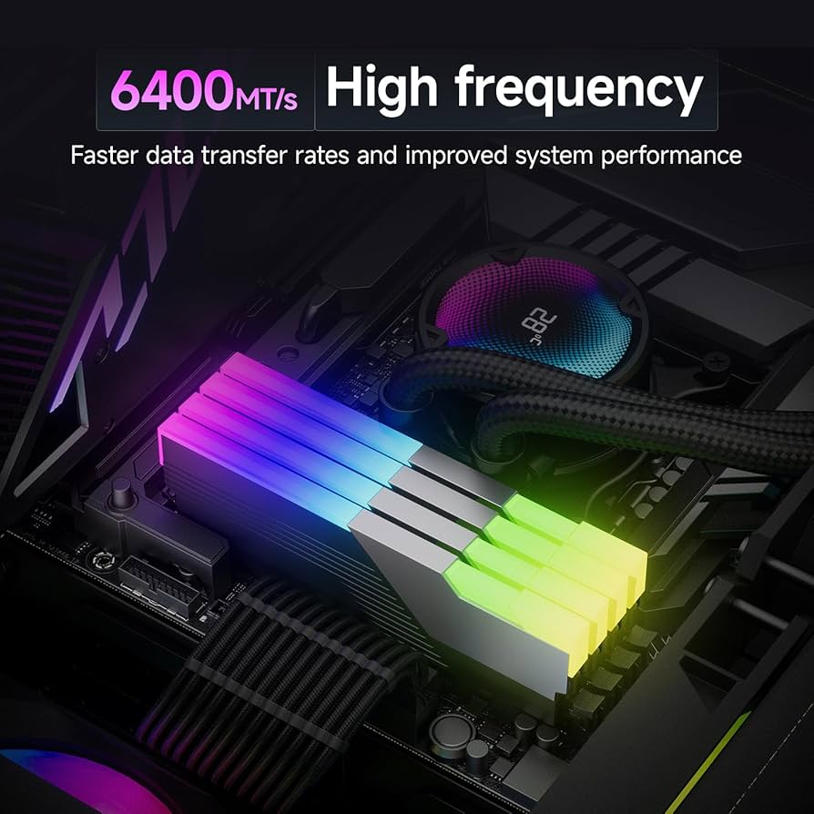 fanxiang RGB DDR5 RAM 32GB (2x16GB) 6400MHz (Intel XMP 3.0) CL40
