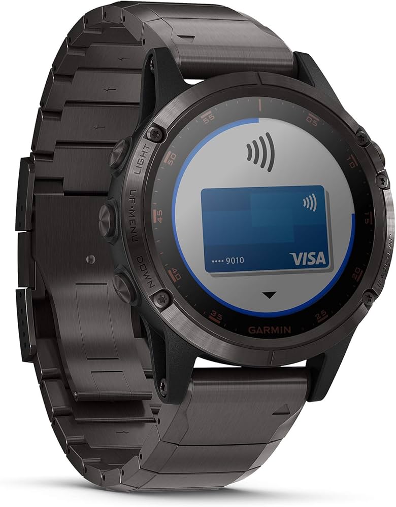 Amazon | ガーミン(GARMIN) fenix 5 Plus Sapphire Ti Black 010-01988