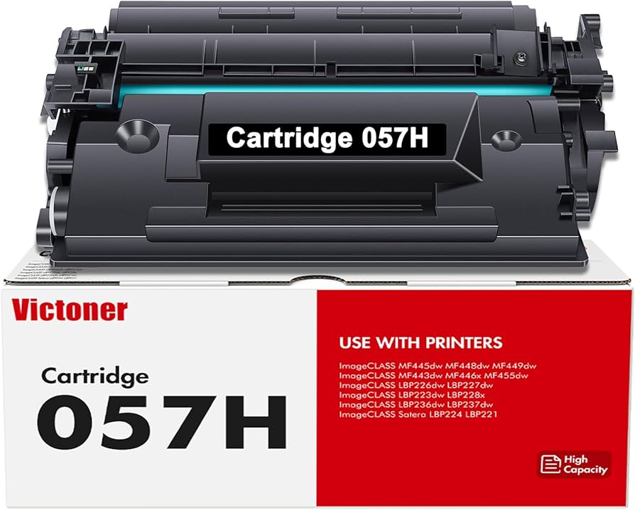 Amazon.co.jp: 057H 057 ブラック 大容量トナーカートリッジ 1パック