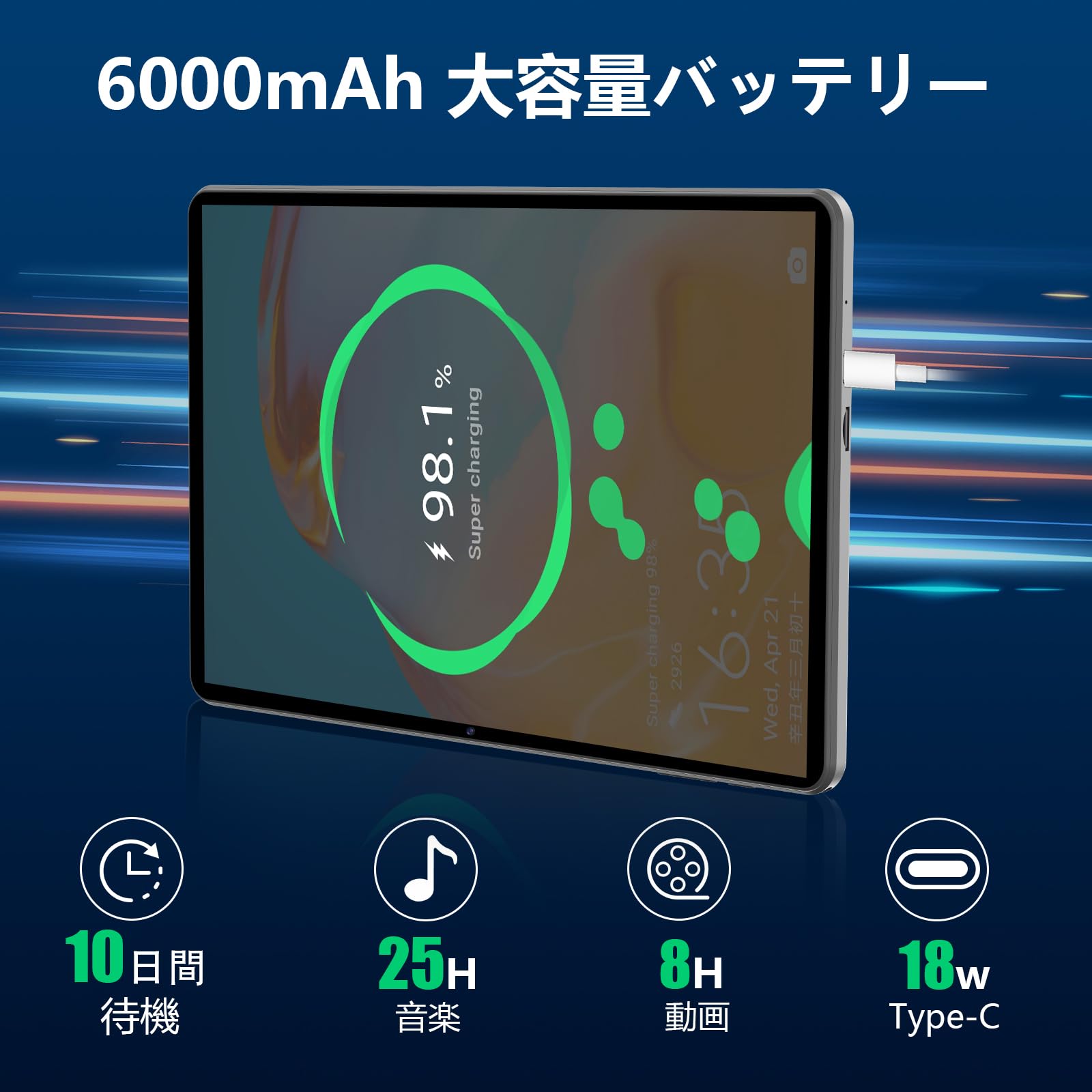 Amazon.co.jp: 【Android14タブレット】COLORROOM C30 アンドロイド14