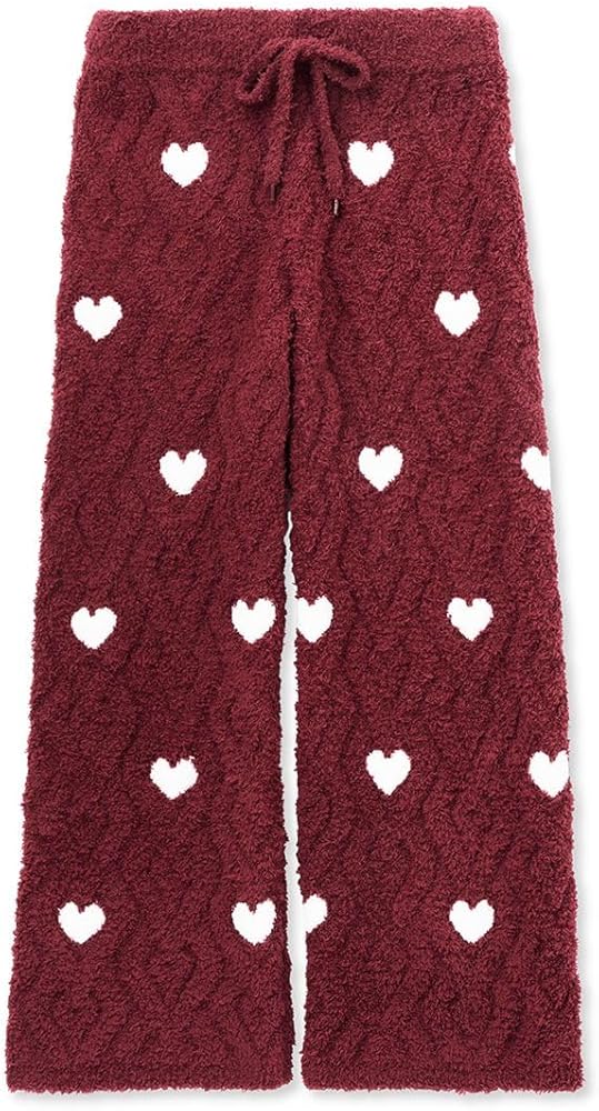 Amazon | [ジェラート ピケ] HOLIDAY ハートアランロングパンツ