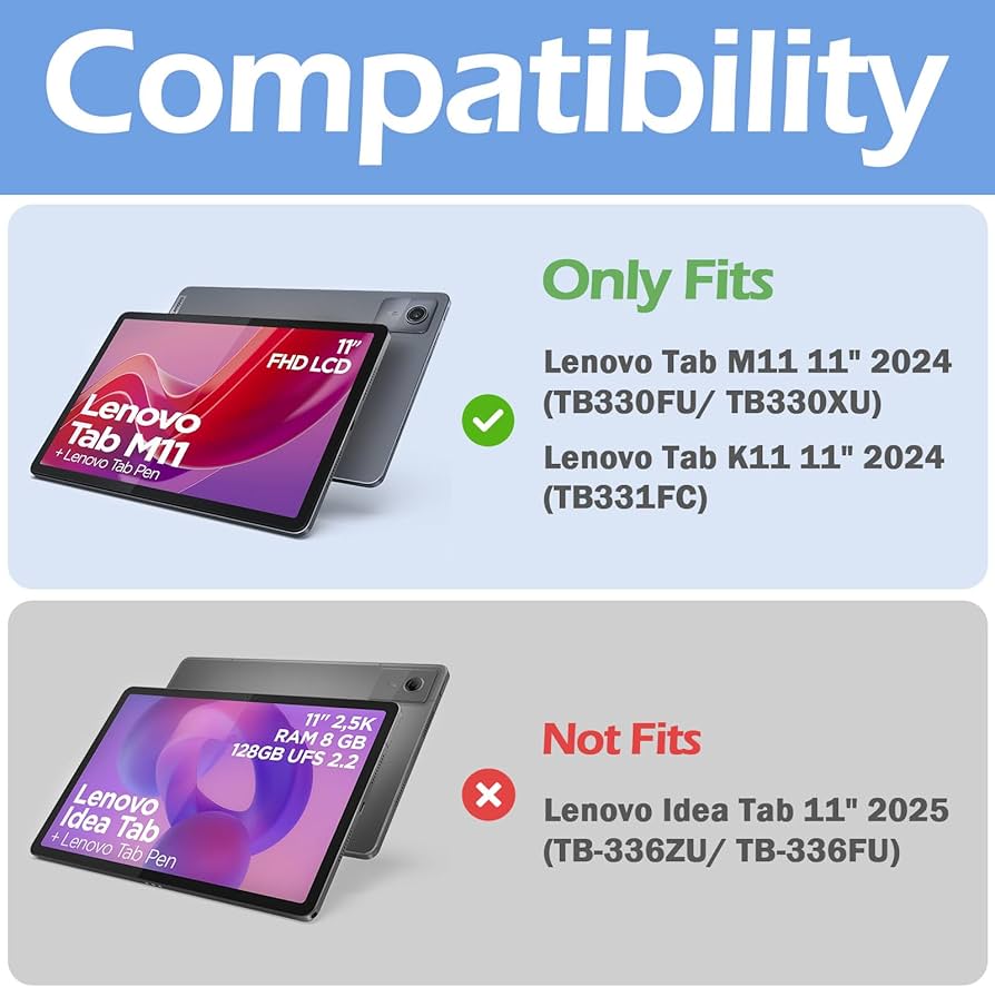 Amazon.co.jp: ProCase レノボ Tab M11/B11 10.95インチ 保護ケース 三