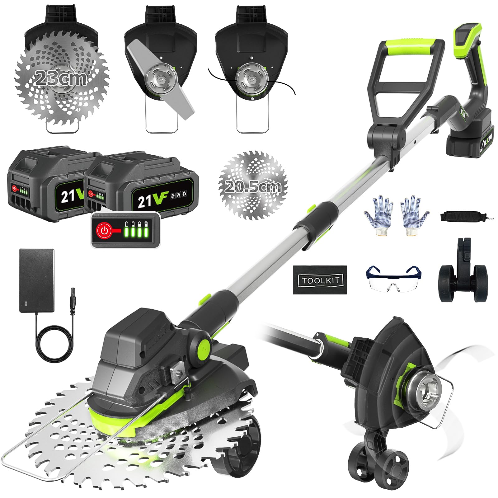 Amazon.co.jp: 充電式草刈り機【独自の草巻き防止構造 1台3役 草刈り