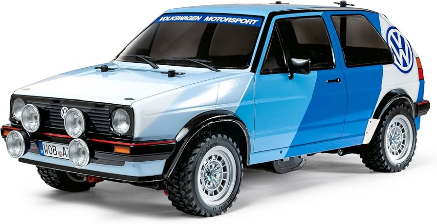 Amazon.com: Tamiya 58714 1:10 RC VW Golf II GTI 16V Rally MF-01X