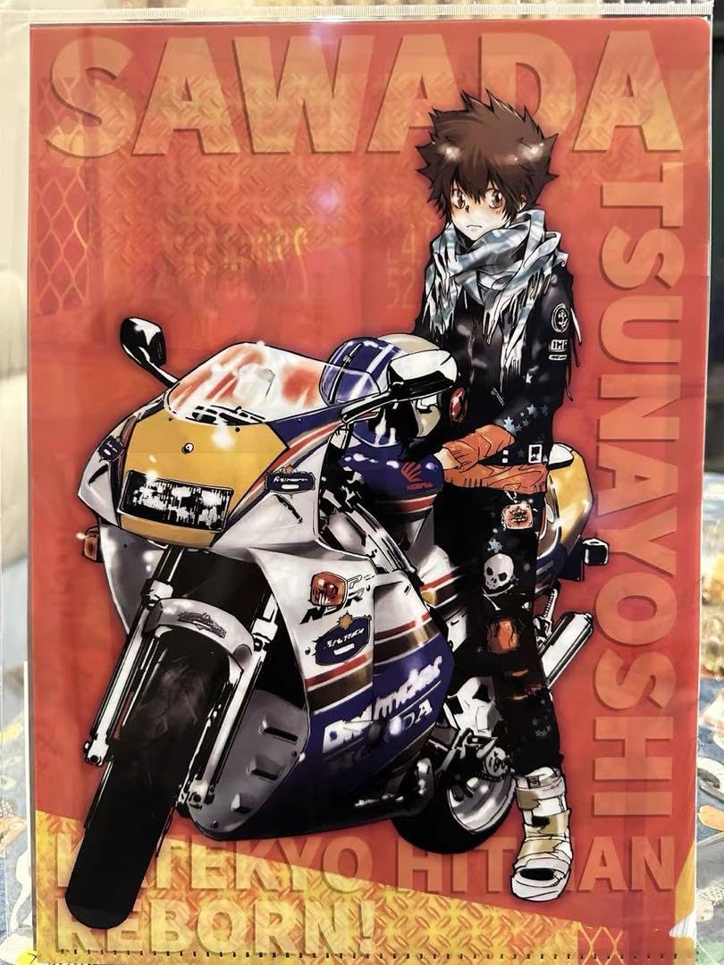 Amazon.co.jp: 家庭教師ヒットマンreborn クリアファイル2点 沢田綱吉