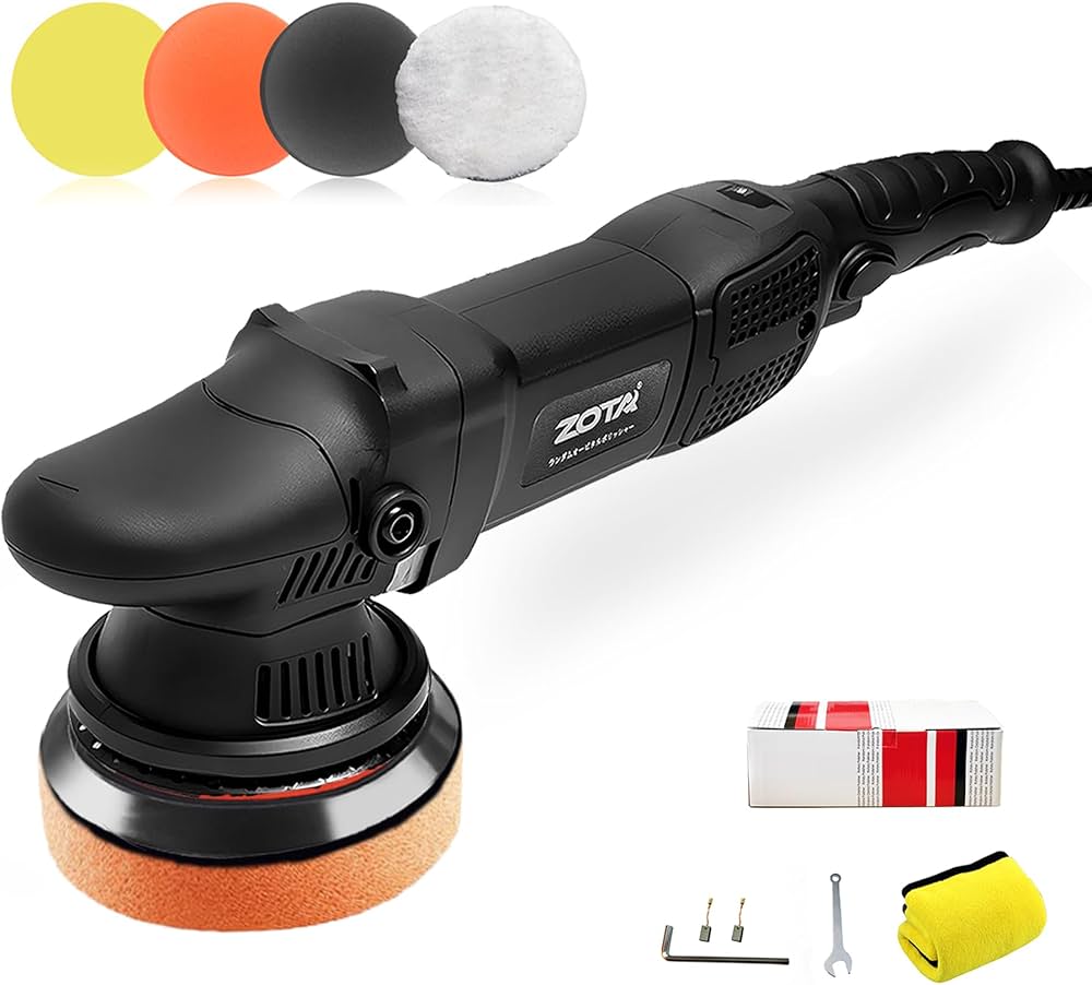 Amazon | ZOTA ポリッシャー125mm, ダブルアクション 15mm ランダム